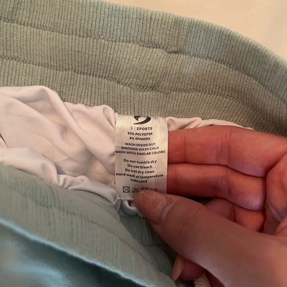 Cute Pastel Green Gym/lounge Shorts - Picture 5 of 5